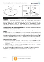 Preview for 61 page of Fanaway CLASSIC Installation, Operation, Maintenance & Warranty Information