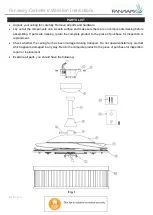 Preview for 4 page of Fanaway CORBELLE Installation, Operation, Maintenance & Warranty Information