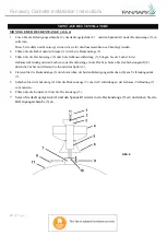 Preview for 19 page of Fanaway CORBELLE Instructions Manual