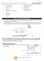 Preview for 5 page of Fanaway INDUSTRI Installation, Operation, Maintenance & Warranty Information