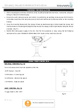 Preview for 10 page of Fanaway INDUSTRI Installation, Operation, Maintenance & Warranty Information