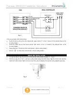 Предварительный просмотр 8 страницы Fanaway LED EVO1 Installation Operation & Maintenance