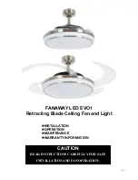 Fanaway LED EVO1 Installation, Operation, Maintenance And Warranty Information preview