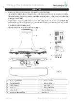 Предварительный просмотр 3 страницы Fanaway MYA Installation Instructions Manual