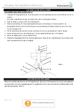 Предварительный просмотр 70 страницы Fanaway VEIL Installation Operation & Maintenance