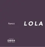 Preview for 1 page of FANCII LOLA Instruction Manual