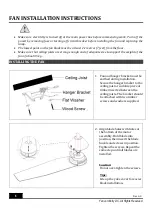 Preview for 8 page of Fanco INFINITY i DC Series Installation And Operation Instruction Book