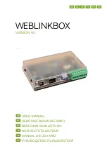 Fancom WEBLINKBOX VERSION A2 User Manual preview