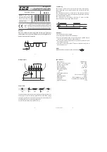 F&F BIS-408 Quick Start Manual preview