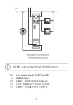 Preview for 3 page of F&F BIS-411 Manual