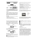 Предварительный просмотр 1 страницы F&F CLG-03 Manual