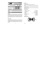 Предварительный просмотр 6 страницы F&F CLG-03 Manual