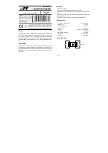 Предварительный просмотр 7 страницы F&F CLG-03 Manual