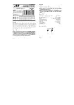 Предварительный просмотр 10 страницы F&F CLG-03 Manual