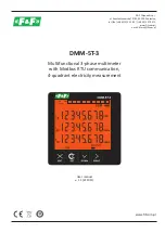 Preview for 1 page of F&F DMM-5T-3 User Manual