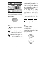 F&F DRM-08 5 9 0 8 3 1 2 5 9 9 8 8 3 Functioning TIME 12min. 10s 6min. 3min. 30s 90s LUX 3 300 30 SENS + - F&F Filipowski sp. j. Kon Quick Start Manual предпросмотр