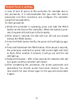 Предварительный просмотр 12 страницы F&F FOX Wi-DIM1S1-P Instructions Manual