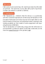Предварительный просмотр 14 страницы F&F FOX Wi-DIM1S1-P Instructions Manual