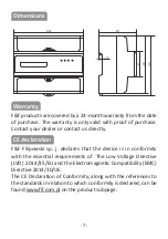 Предварительный просмотр 7 страницы F&F LE-03 Manual