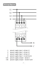 Предварительный просмотр 7 страницы F&F PF-421 TRMS Manual