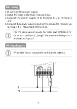 Preview for 2 page of F&F PP-1Z-LED Pico Manual