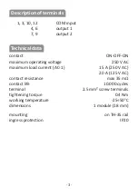 Предварительный просмотр 3 страницы F&F WB-2 Quick Start Manual