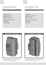 Preview for 2 page of Fandis TCU Series Operating Instructions Manual