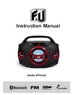 Предварительный просмотр 1 страницы F&U BTP2166 Instruction Manual