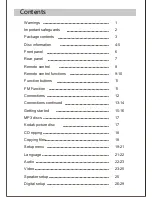 Предварительный просмотр 2 страницы F&U DMV9783KUC Instruction Manual