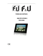 Preview for 7 page of F&U FDF 10206 User Manual