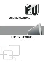 Preview for 1 page of F&U FL20103 User Manual