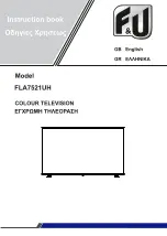 F&U FLA7521UH Instruction Book предпросмотр