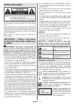 Предварительный просмотр 4 страницы F&U FLA7521UH Instruction Book