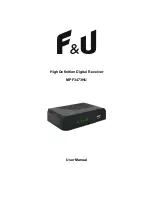 F&U MPF3473HU User Manual preview