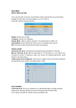 Preview for 7 page of F&U MPF3473HU User Manual