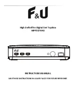 F&U MPF3574HU Instruction Manual preview
