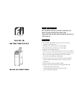 Предварительный просмотр 1 страницы F&U PA-91 Instructions For Use Manual