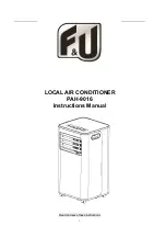 F&U PAH-9016 Instruction Manual preview