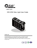 Preview for 1 page of F&V HDV-Z96 User Manual