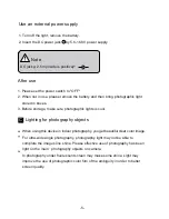 Preview for 6 page of F&V HDV-Z96 User Manual