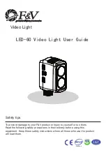 F&V LED-60 User Manual preview