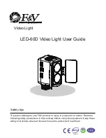 F&V LED-60D User Manual preview