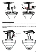 Preview for 27 page of Fanelite 100YFT-200 TIGA User Manual, Installing And Operating Manual