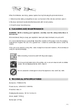 Preview for 16 page of Fanelite 15833-R PG User Manual