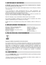 Preview for 10 page of Fanelite 3 760158 350026 User Manual