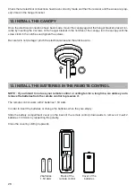 Preview for 30 page of Fanelite 60YFA-1002 ALIZE User Manual, Installing And Operating Manual