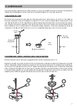 Предварительный просмотр 9 страницы Fanelite DOMINICA 52YFT-1075 User Manual, Installing And Operating Manual