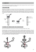 Предварительный просмотр 27 страницы Fanelite DOMINICA 52YFT-1075 User Manual, Installing And Operating Manual