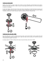 Предварительный просмотр 28 страницы Fanelite DOMINICA 52YFT-1075 User Manual, Installing And Operating Manual