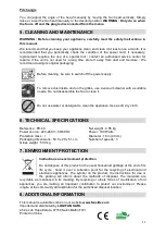 Предварительный просмотр 11 страницы Fanelite FE-40 User Manual